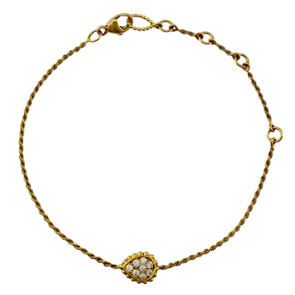 Boucheron Serpent Bohème Bracelet, 18K Yellow Gold, Diamond, Women's.